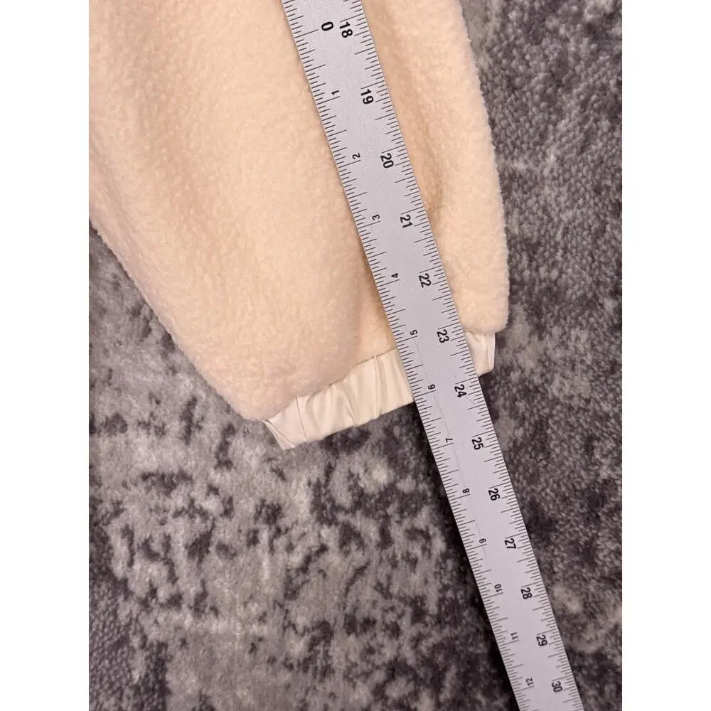 Rhone Aloftfleece Jacket XS Womens Full Zip Cream Hooded